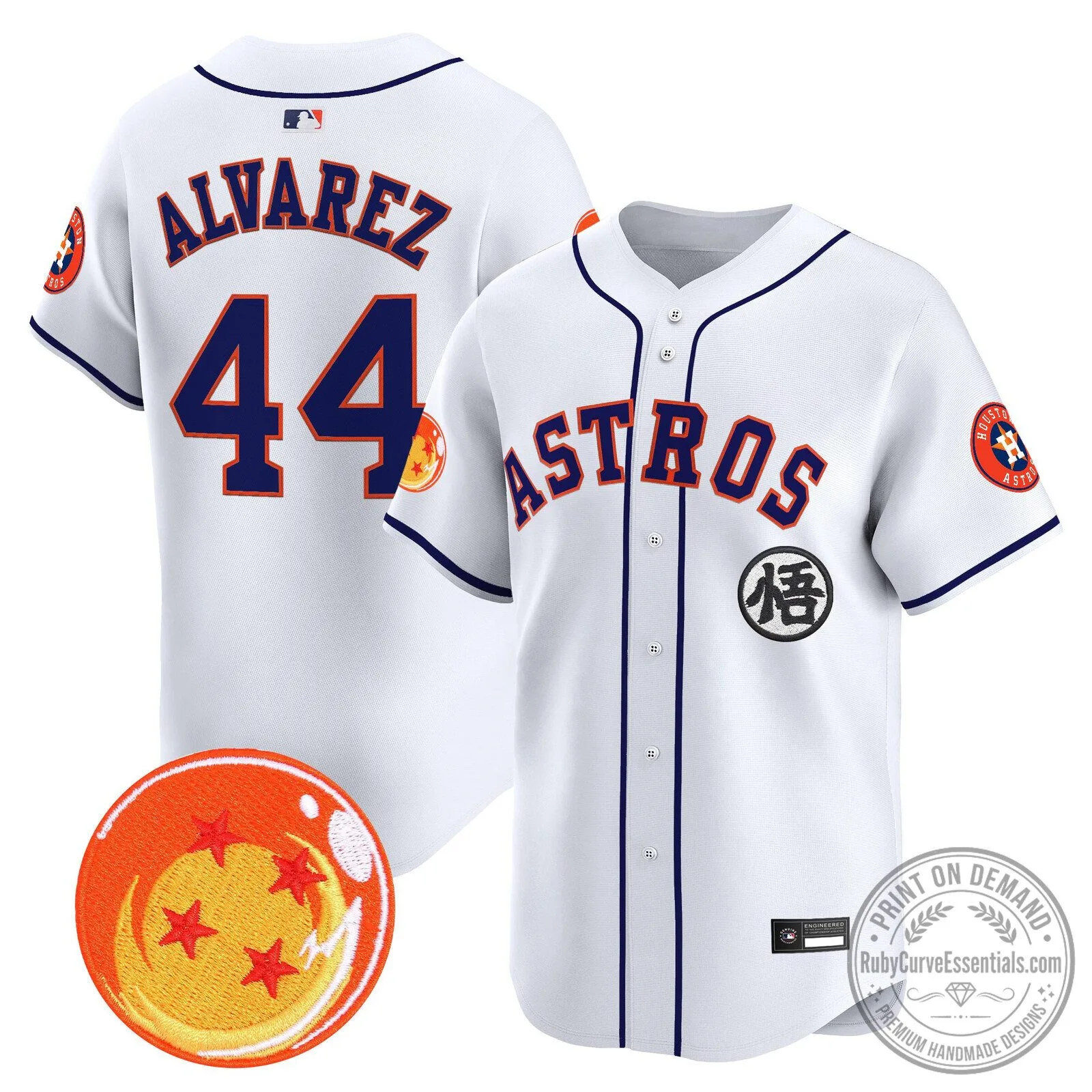 Goku Houston Astros Dragon Ball Z Baseball Jersey 83 Goku Houston Astros Dragon Ball Z Baseball Jersey