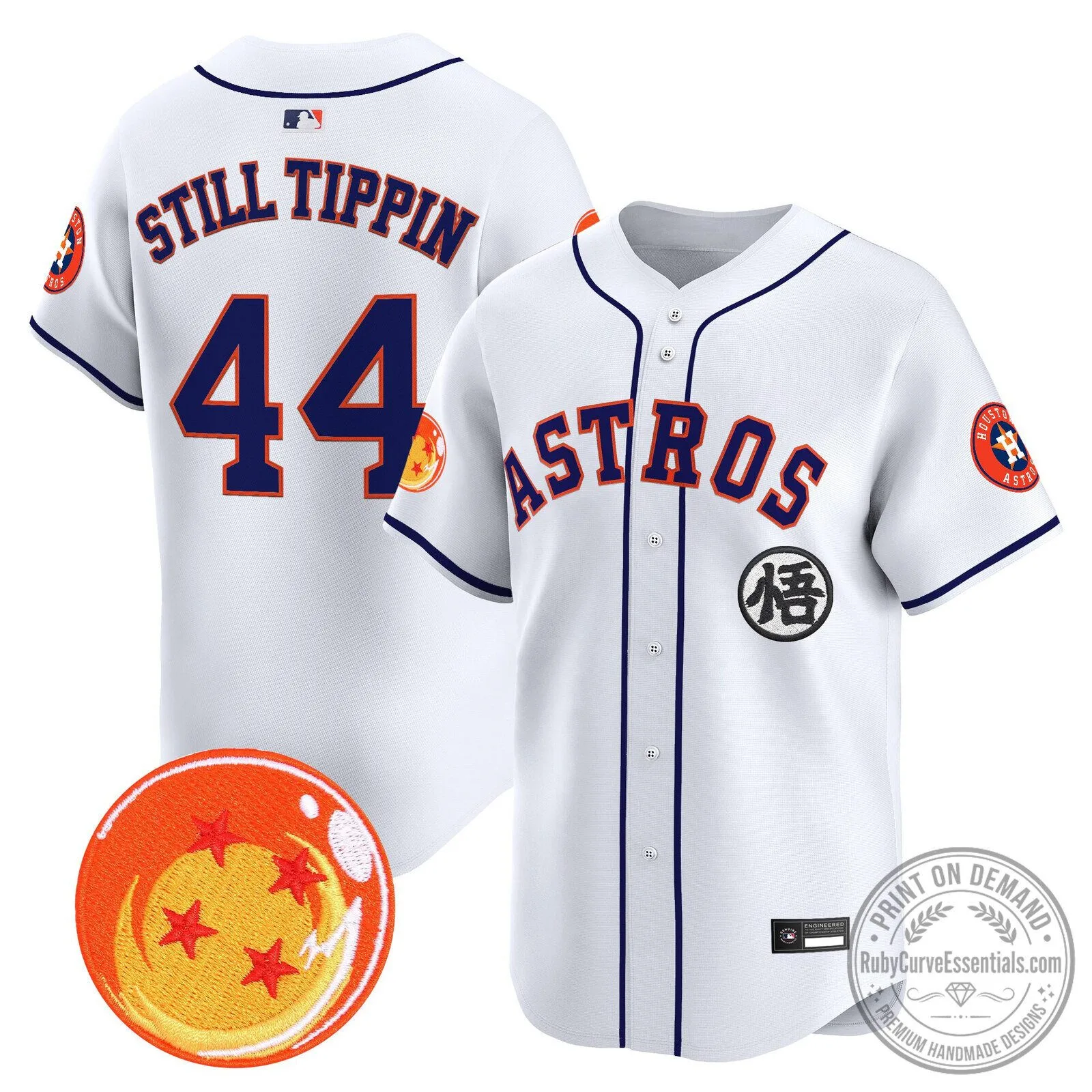 Goku Houston Astros Dragon Ball Z Baseball Jersey 86 Goku Houston Astros Dragon Ball Z Baseball Jersey