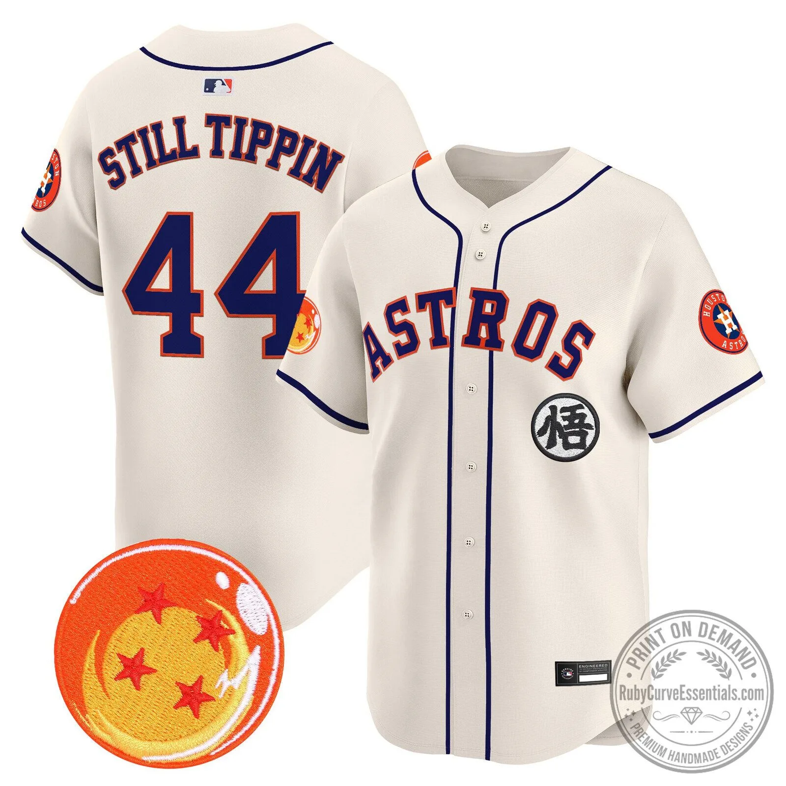 Goku Houston Astros Dragon Ball Z Baseball Jersey 108 Goku Houston Astros Dragon Ball Z Baseball Jersey