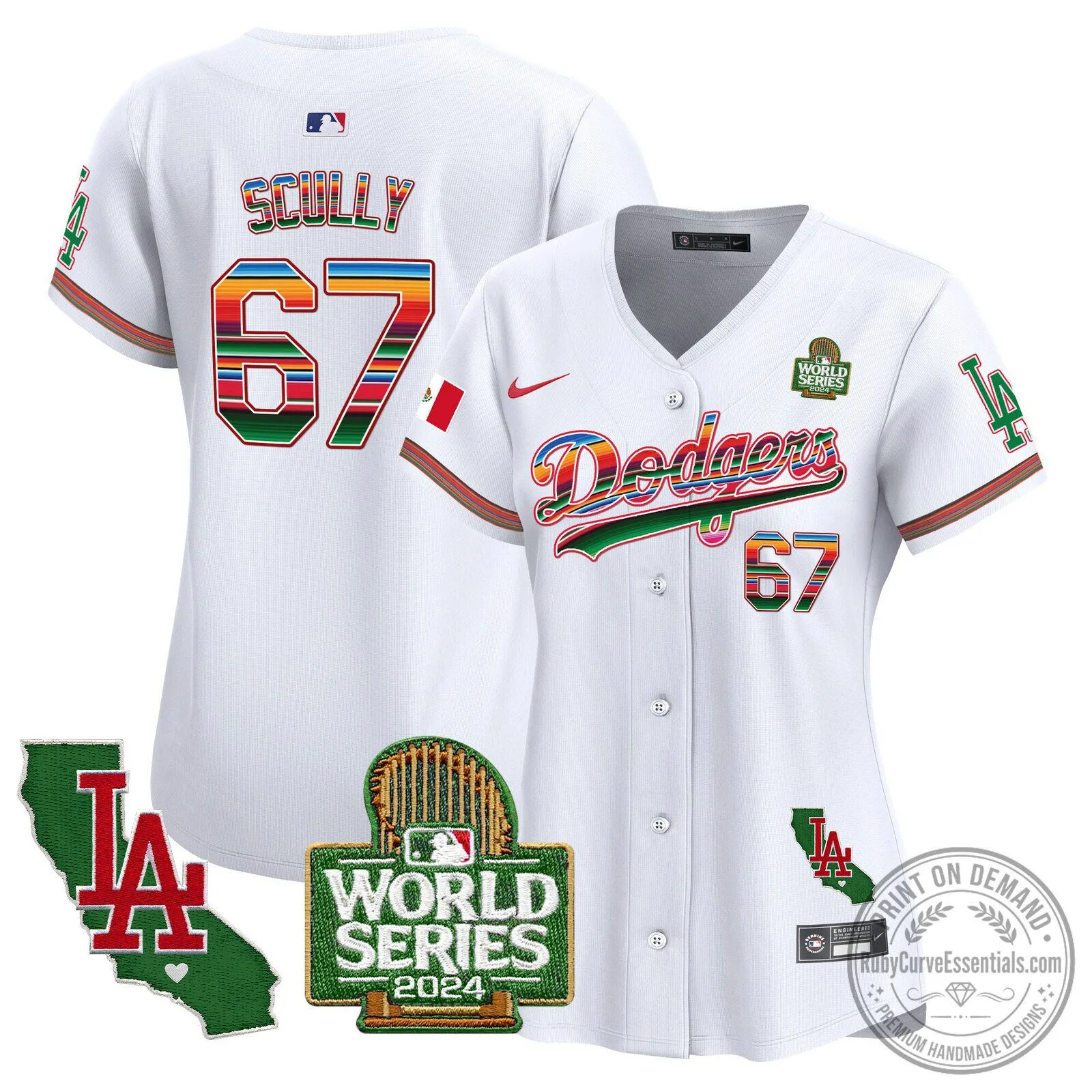 Fernando Valenzuela 2024 World Series White Jersey for Los Angeles Dodgers Fans 59 Fernando Valenzuela 2024 World Series White Jersey for Los Angeles Dodgers Fans