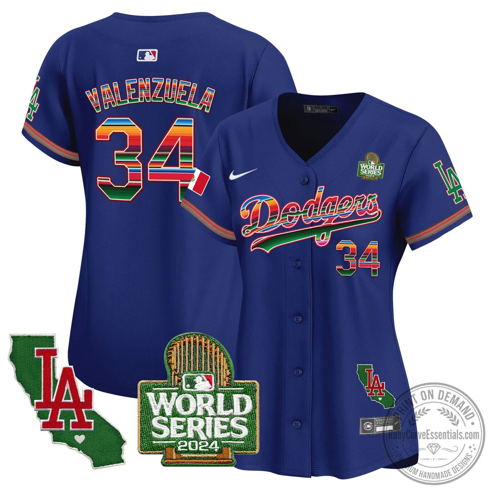 Fernando Valenzuela 2024 World Series White Jersey for Los Angeles Dodgers Fans 63 Fernando Valenzuela 2024 World Series White Jersey for Los Angeles Dodgers Fans