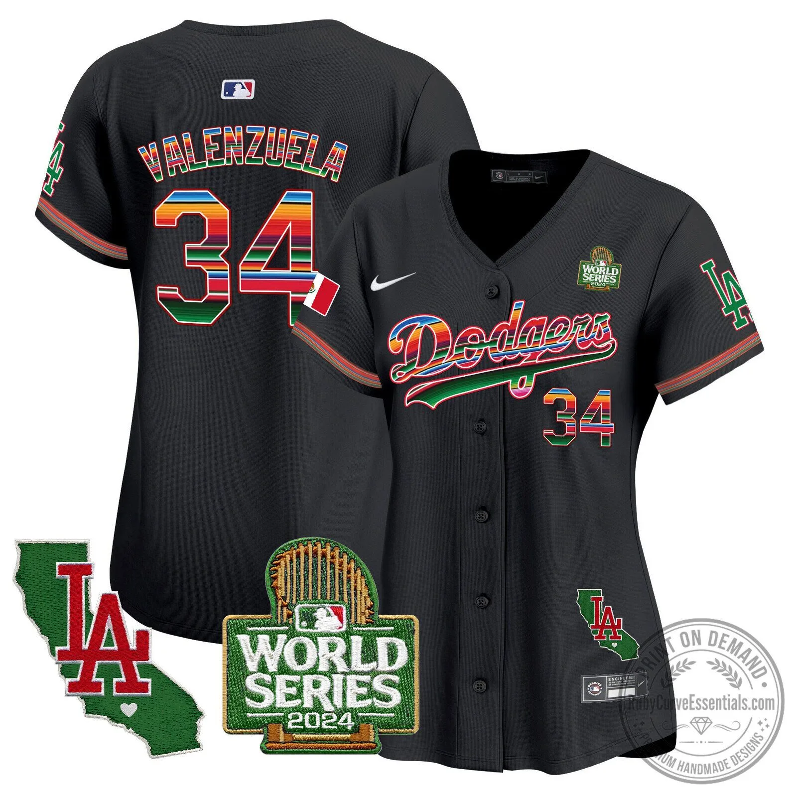 Fernando Valenzuela 2024 World Series White Jersey for Los Angeles Dodgers Fans 72 Fernando Valenzuela 2024 World Series White Jersey for Los Angeles Dodgers Fans