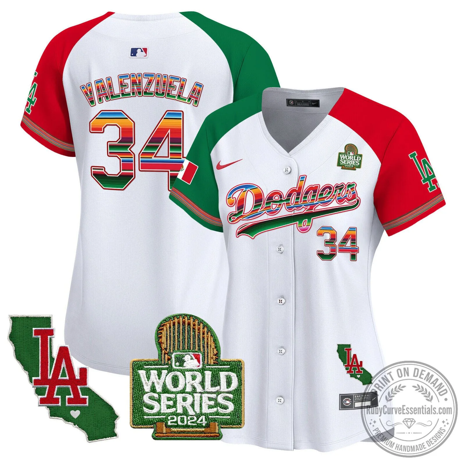 Fernando Valenzuela 2024 World Series White Jersey for Los Angeles Dodgers Fans 81 Fernando Valenzuela 2024 World Series White Jersey for Los Angeles Dodgers Fans