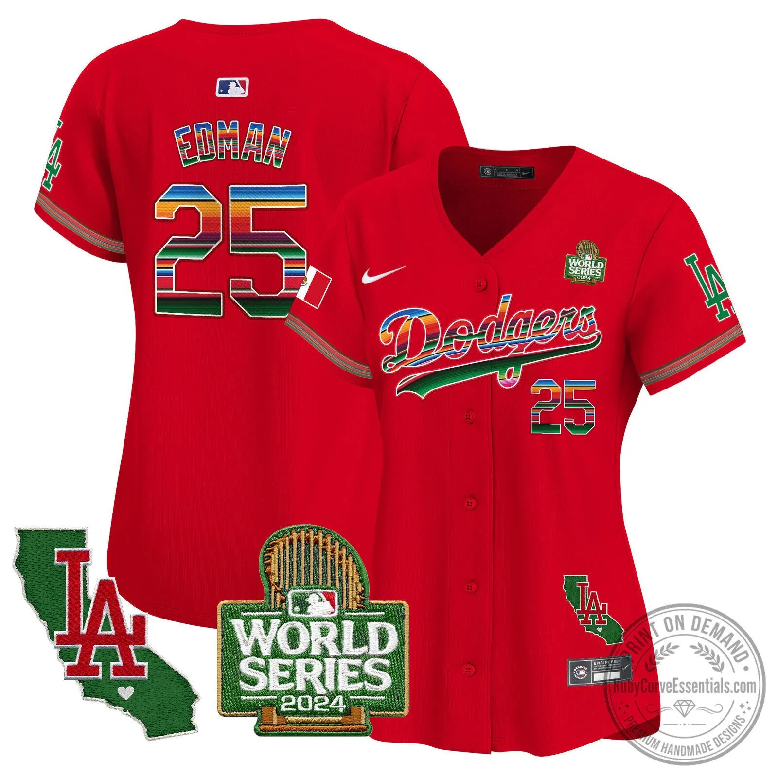 Fernando Valenzuela 2024 World Series White Jersey for Los Angeles Dodgers Fans 106 Fernando Valenzuela 2024 World Series White Jersey for Los Angeles Dodgers Fans