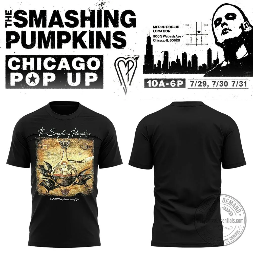 The Smashing Pumpkins Machina The Machines of God Album Art T-Shirt 1 The Smashing Pumpkins Machina The Machines of God Album Art T-Shirt